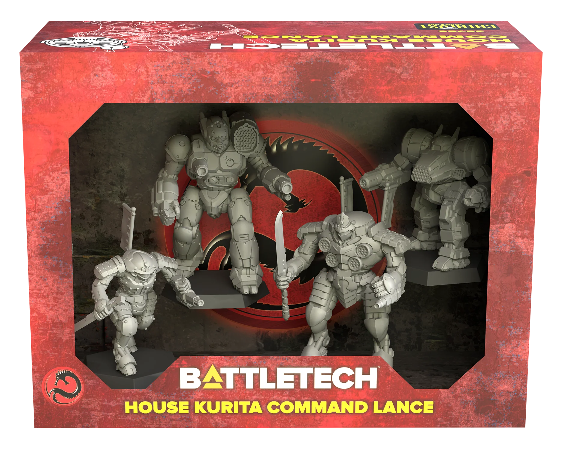 Battletech: House Kurita Command Lance Battletech: House Kurita Command Lance