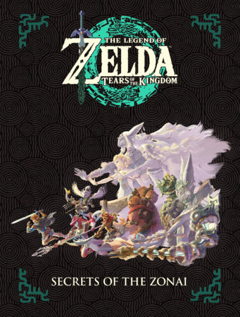 The Legend of Zelda, Secrets of the Zonai, Buchumschlag, Zelda-Spiel, Kunstvolle Illustration