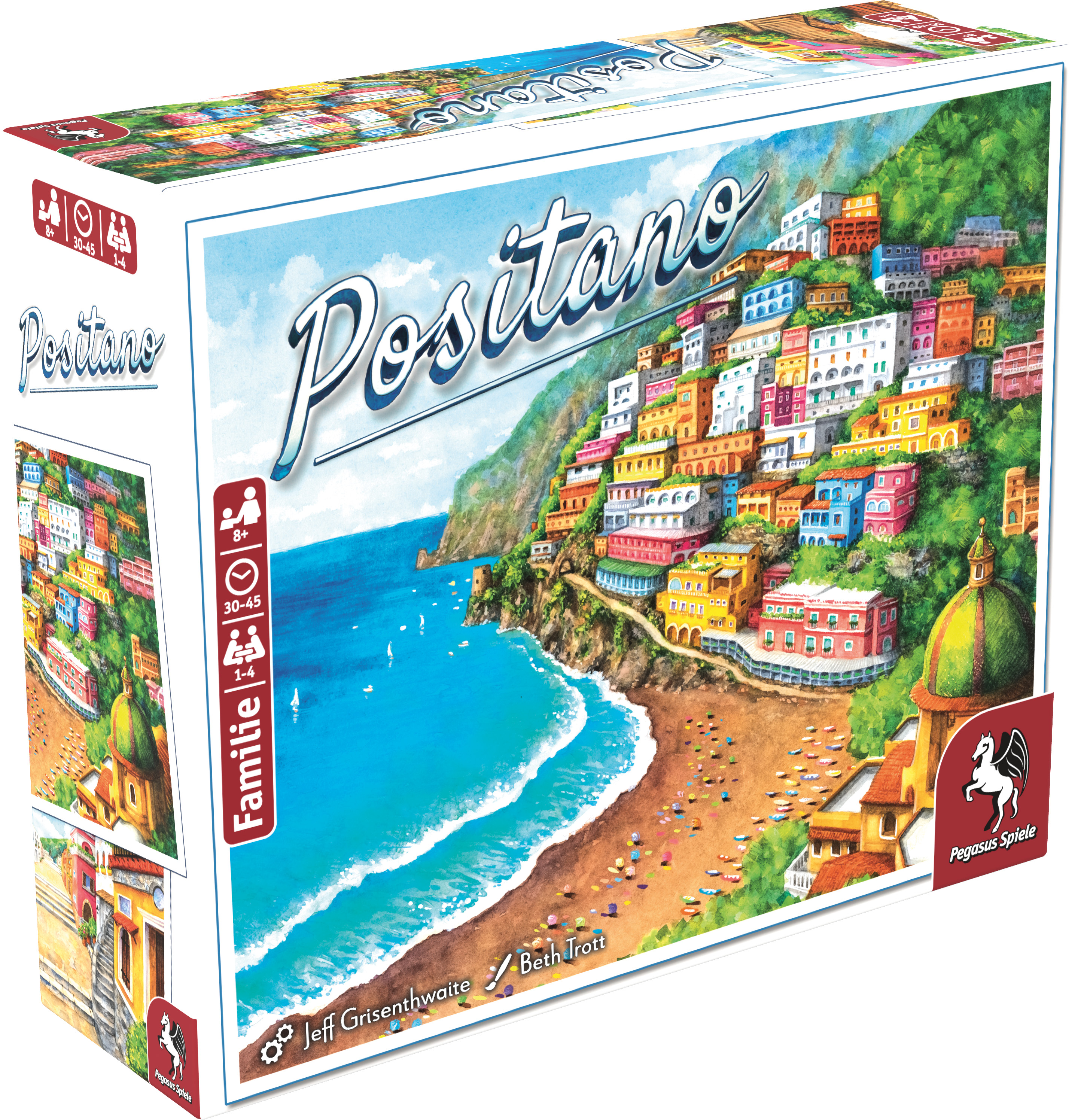 Brettspiel, Familienspiel, Küstenstadt, Strategiespiel, Pegasus Spiele