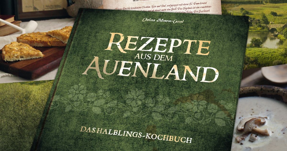Rezepte aus dem Auenland - Das Halblings-Kochbuch Kochbuch, Rezeptbuch, Auenland, Dashalbings-Kochbuch, Grünes Cover