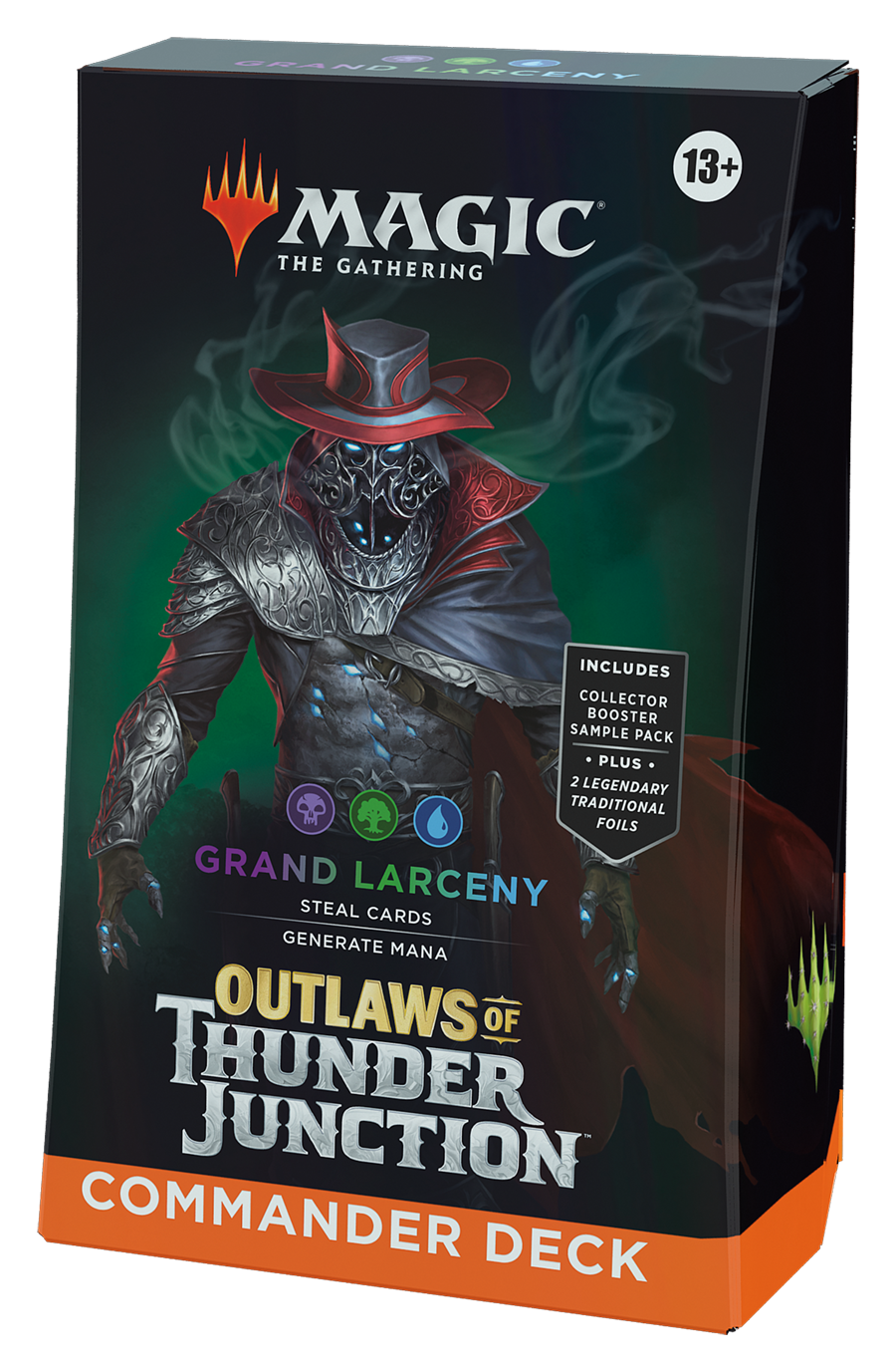Magic CCG: Outlaws of Thunder Junction Commander Deck "Grand Larceny"