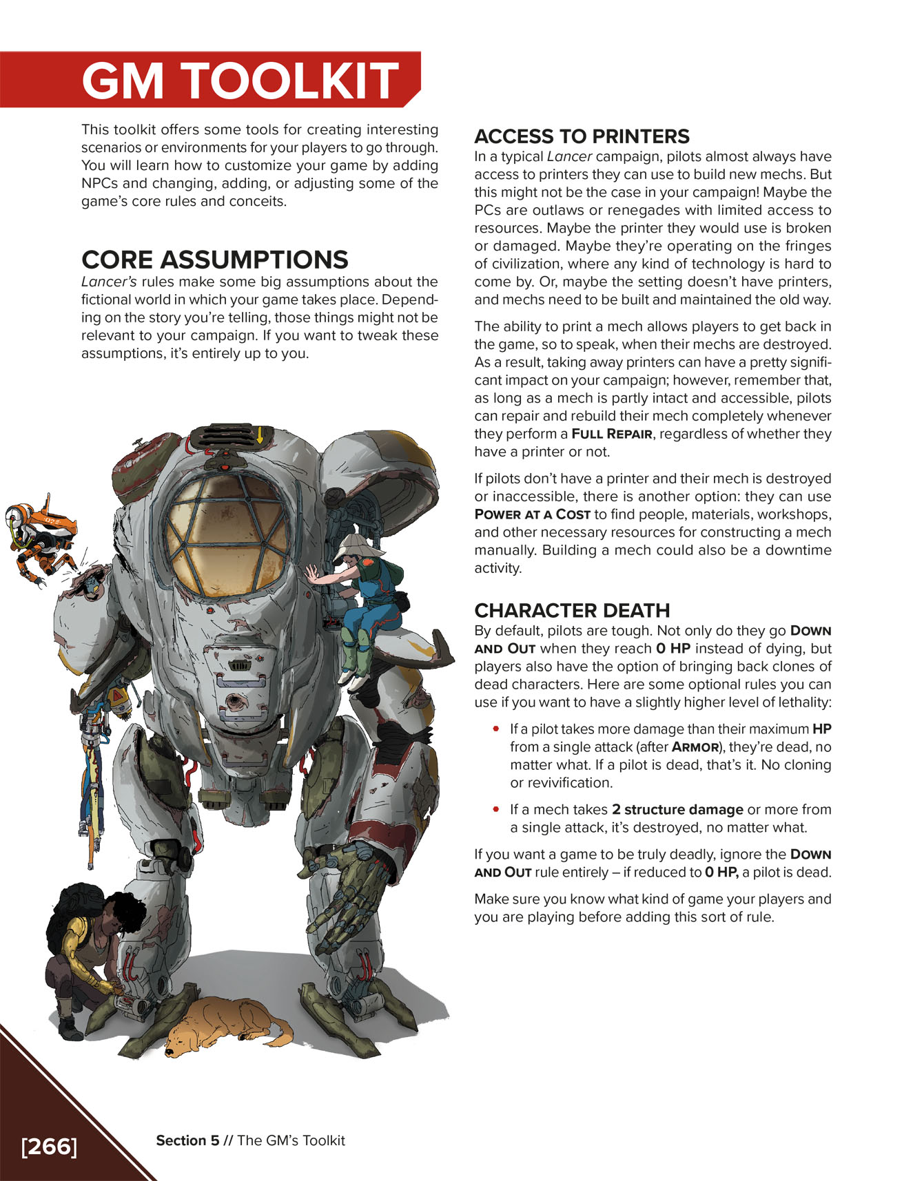 Lancer RPG: Core Rulebook Lancer RPG: Core Rulebook