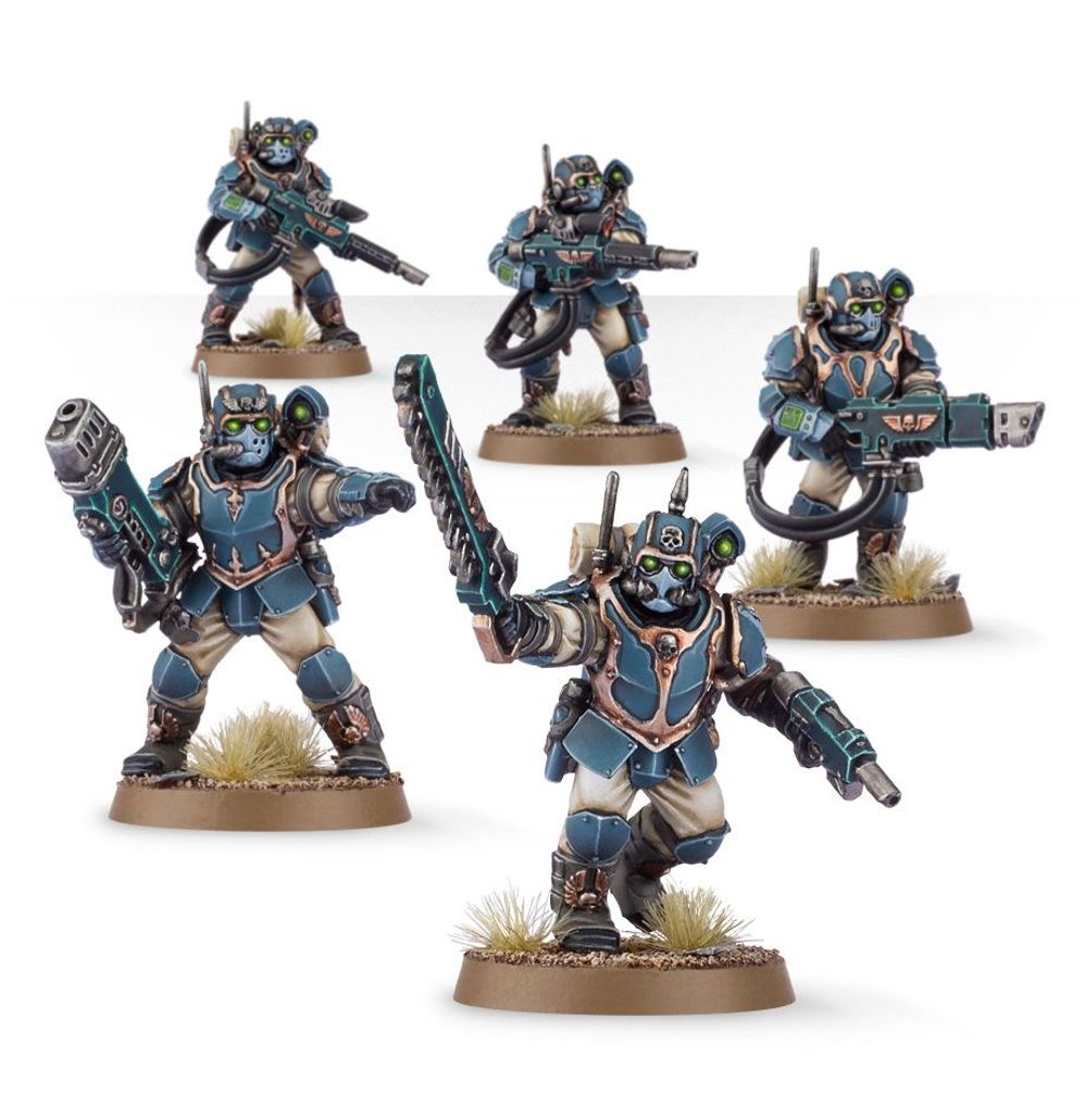 Warhammer 40K: Astra Militarum - Tempestus Scions