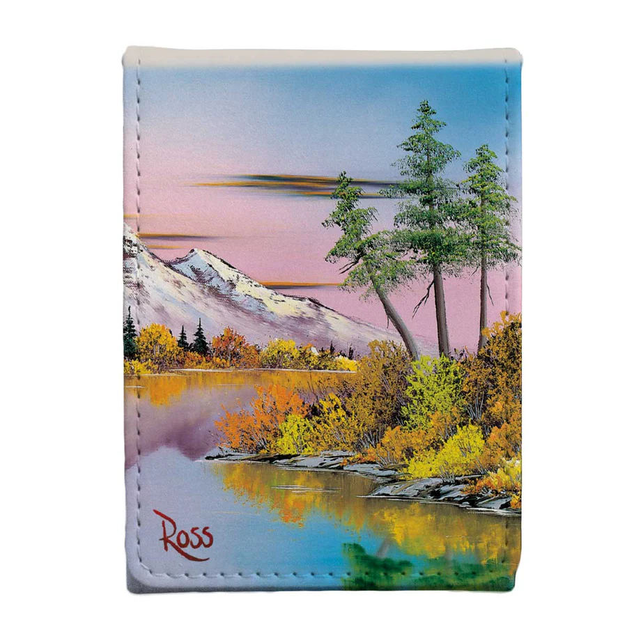 Ultra Pro: Alcove Flip Deck Box Bob Ross Mighty Mountain Lake (100+)