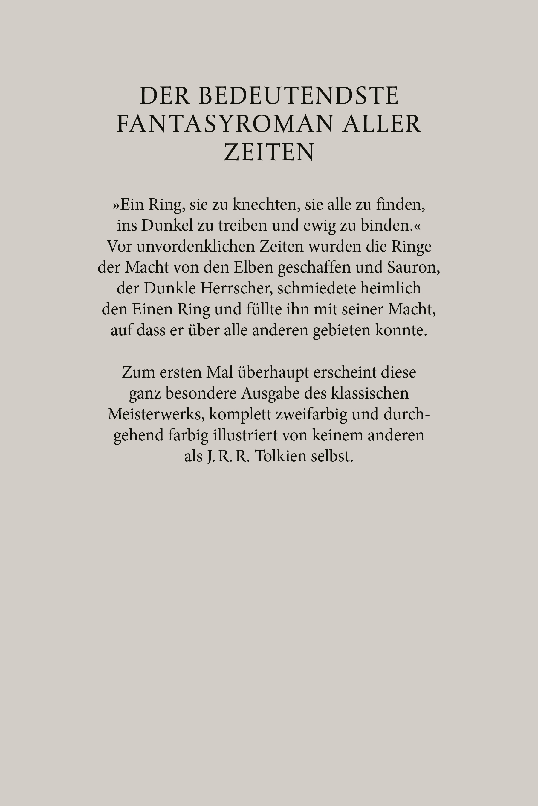 Herr der Ringe HC/Schuber illustriert von Tolkien (Carroux Übersetzung)
