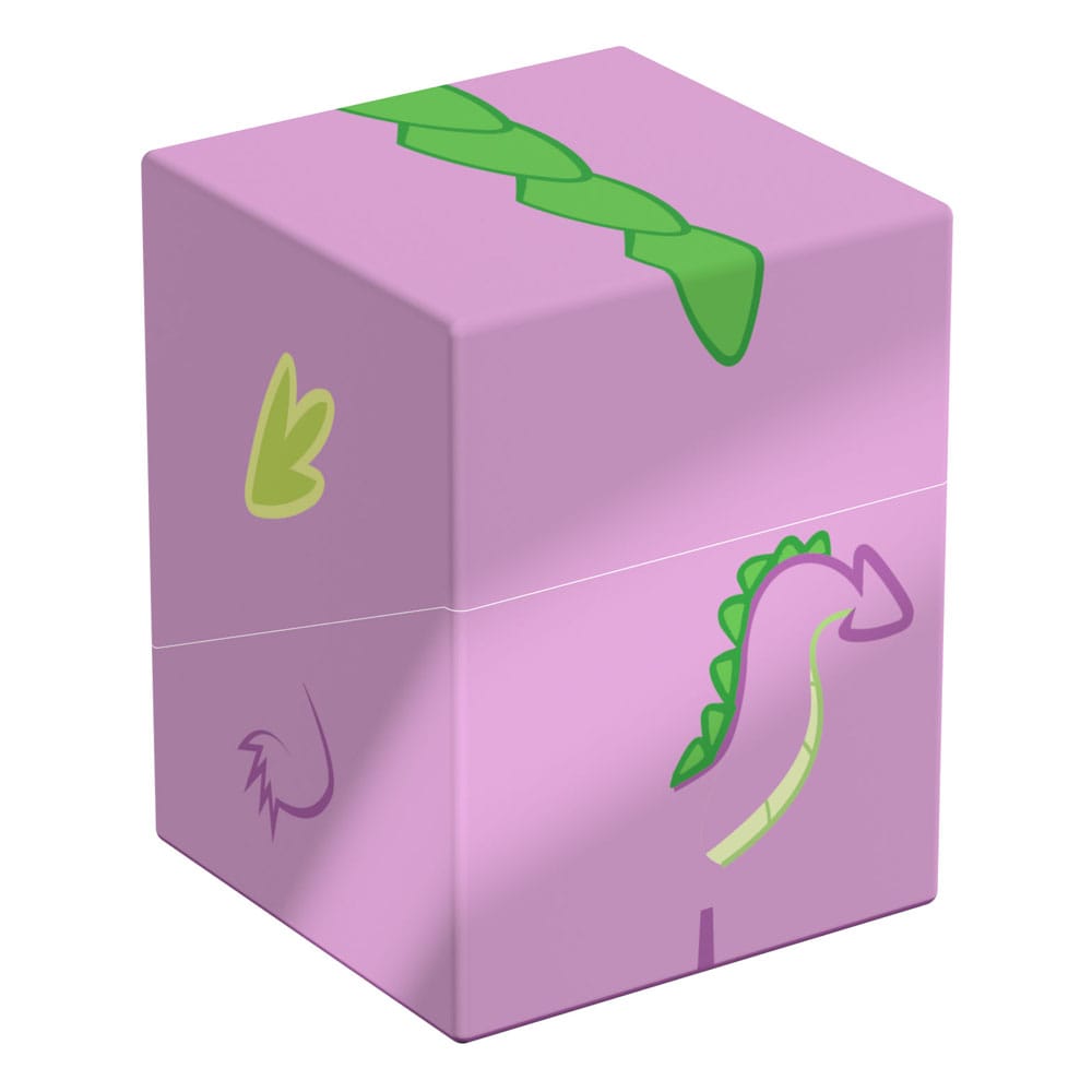 Spielzeugbox, Drachenmotiv, violett, Kartonbox, Kinderartikel