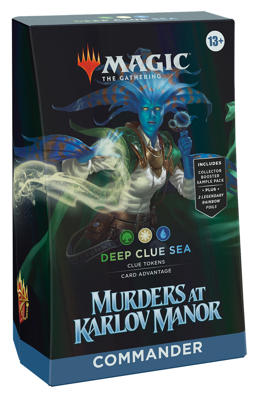 Magic CCG: Murders at Karlov Manor Commander Deck "Deep Clue Sea"