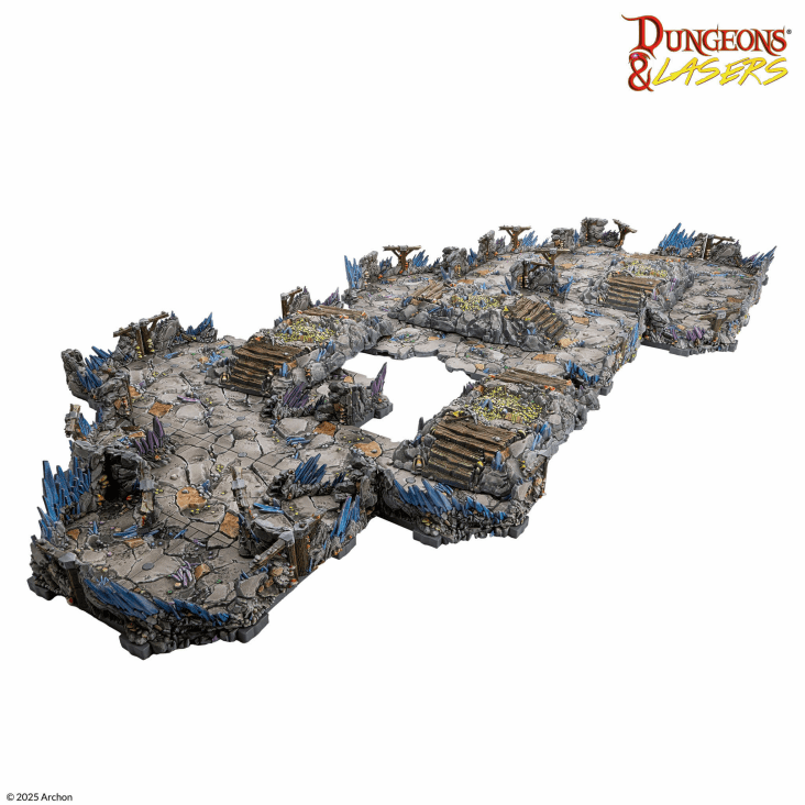 Dungeons & Lasers: Deep Mines Prepainted Dungeons & Lasers: Deep Mines Prepainted