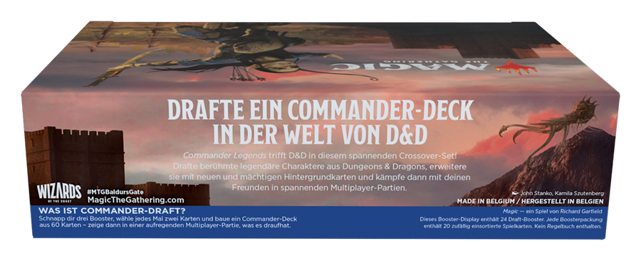 Magic CCG dt.: Commander Legends 2 - Baldurs Gate Draft-Booster Display Magic CCG dt.: Commander Legends 2 - Baldurs Gate Draft-Booster Display