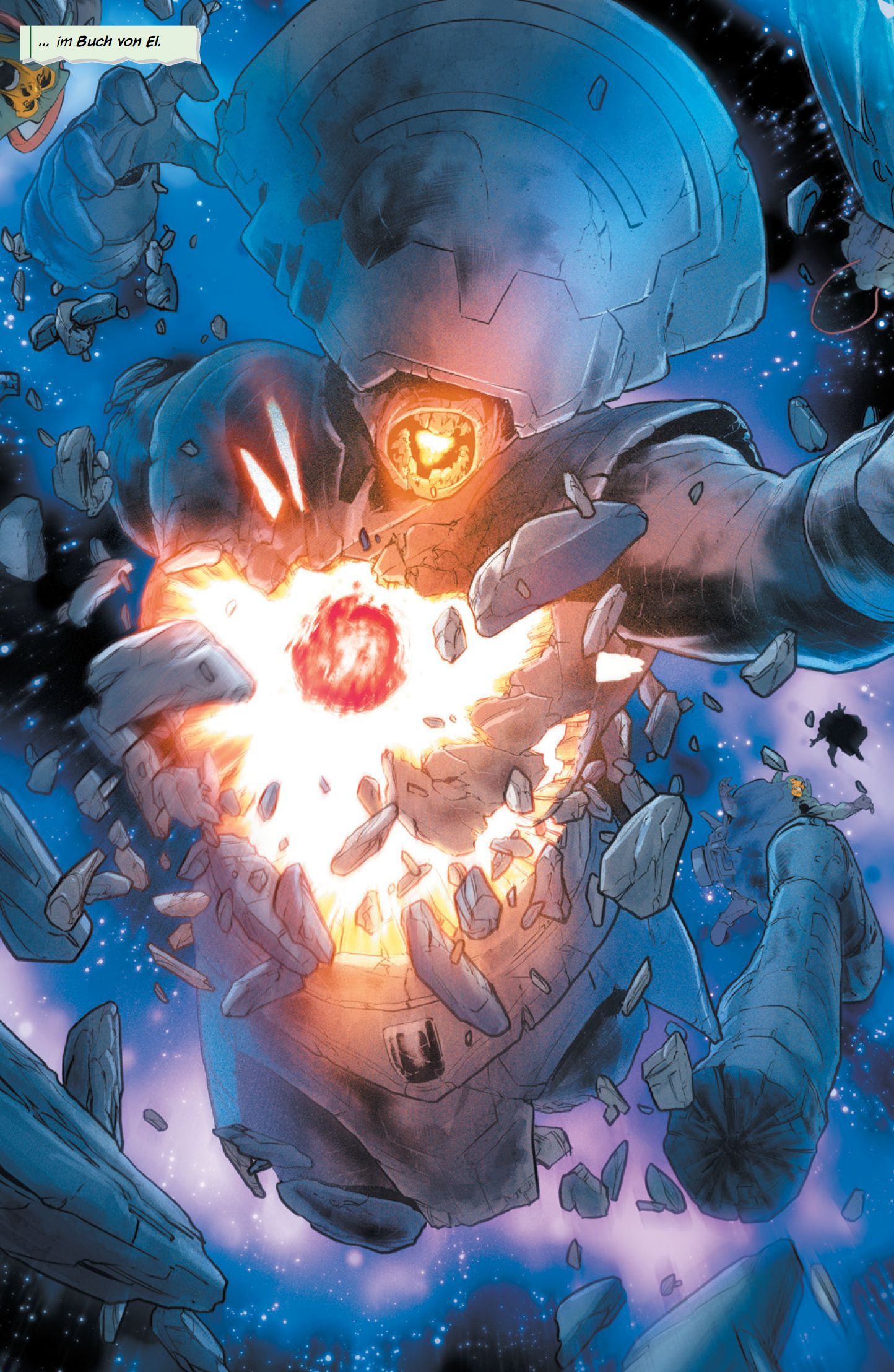 ASM, Roboter, Explosion, Weltraum, Kristallrüstung