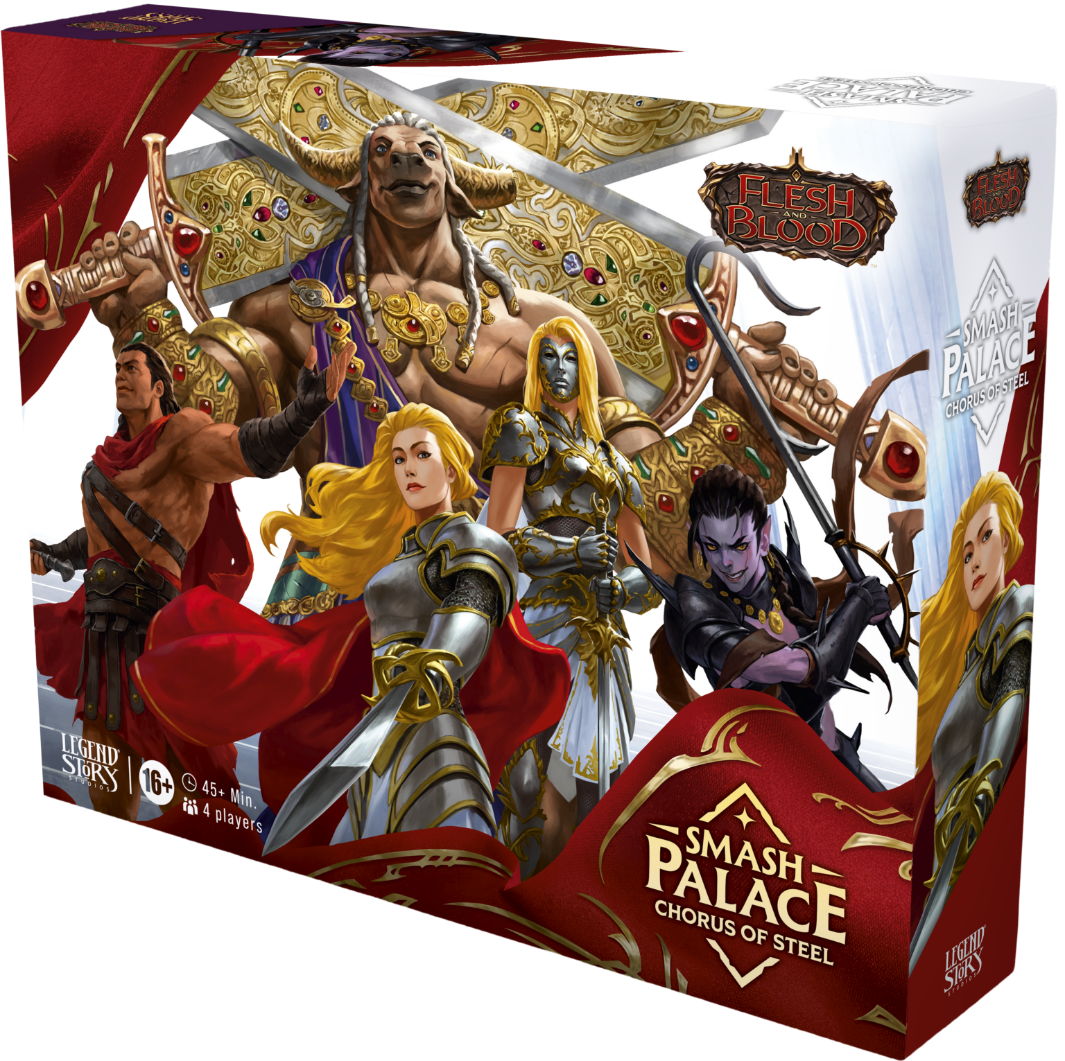 Flesh & Blood TCG: Smash Palace - Chorus of Steel fantasy, Miniaturenspiel, Brettspiel, Rüstungen, Mittelalter