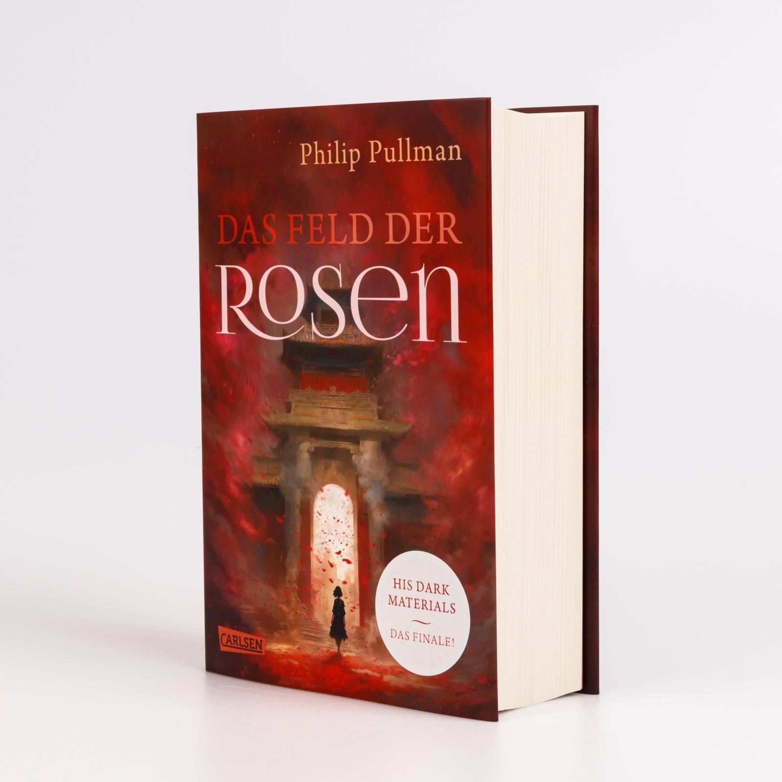 Buch, Hardcover, Rotes Buch, Gesamtansicht, Titel Rosen