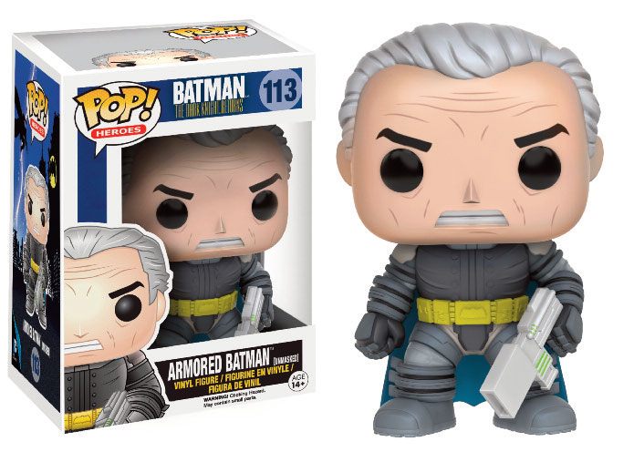 Batman: POP Armored Batman unmasked (113) Batman: POP Armored Batman unmasked (113)