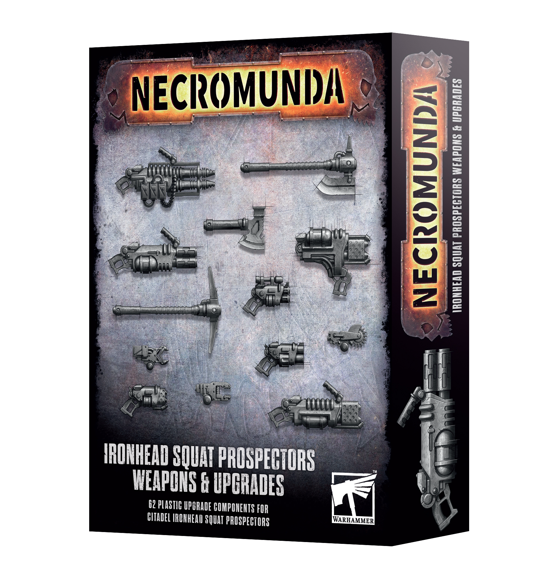 Miniatur, Waffen-Upgrade, Plastikbauteile, Boxenkunst, Warhammer