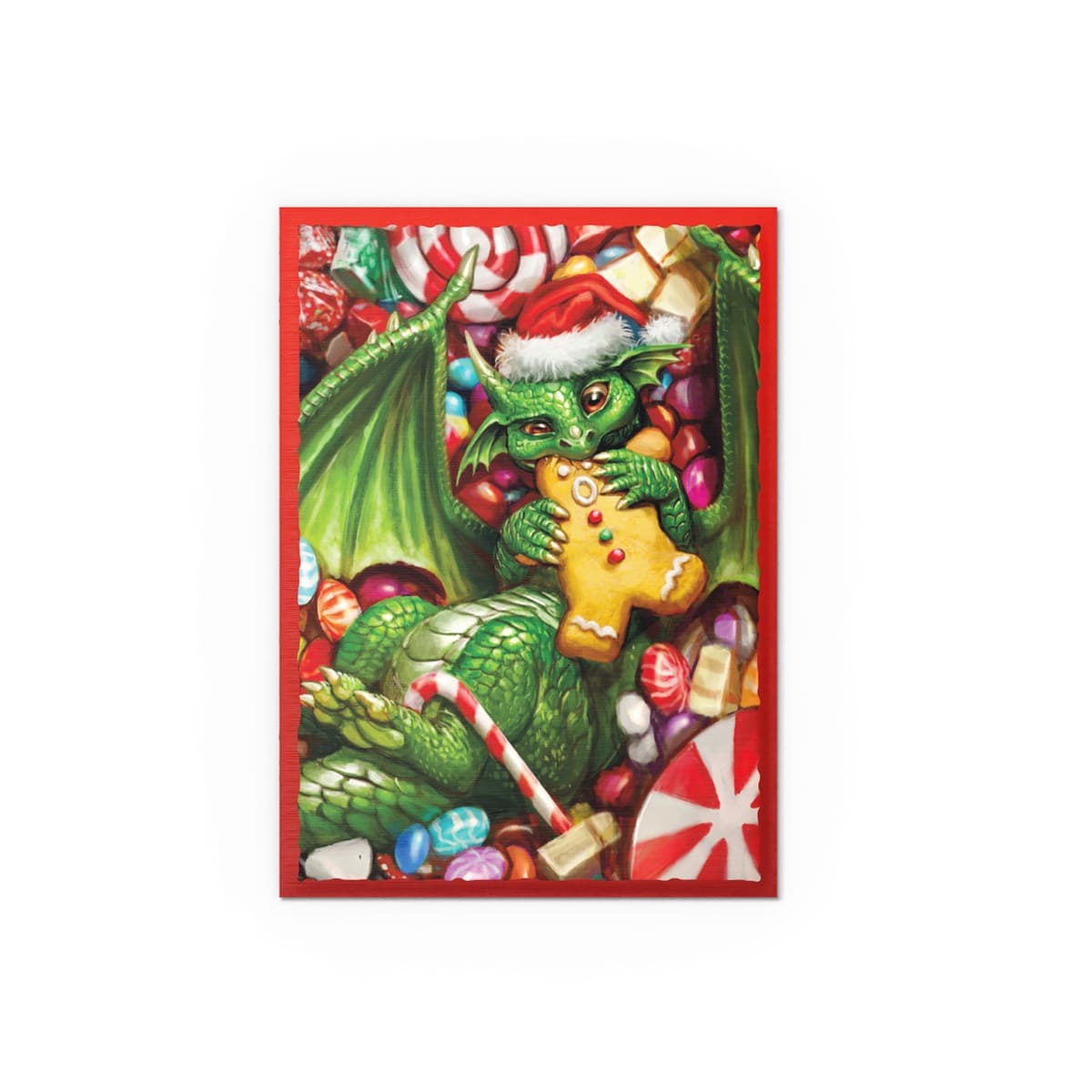 Dragon Shield: Art Sleeves Brushed Christmas 2024 (100)