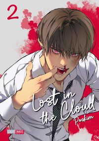Manga, Jugendlicher, Blut, Schuluniform, Roter Hintergrund