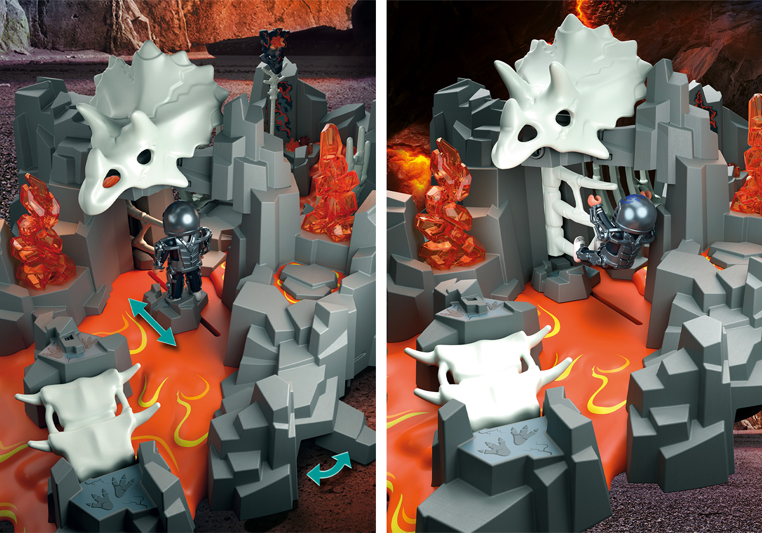 Playmobil: Dino Rise - Wächter der Lavaquelle