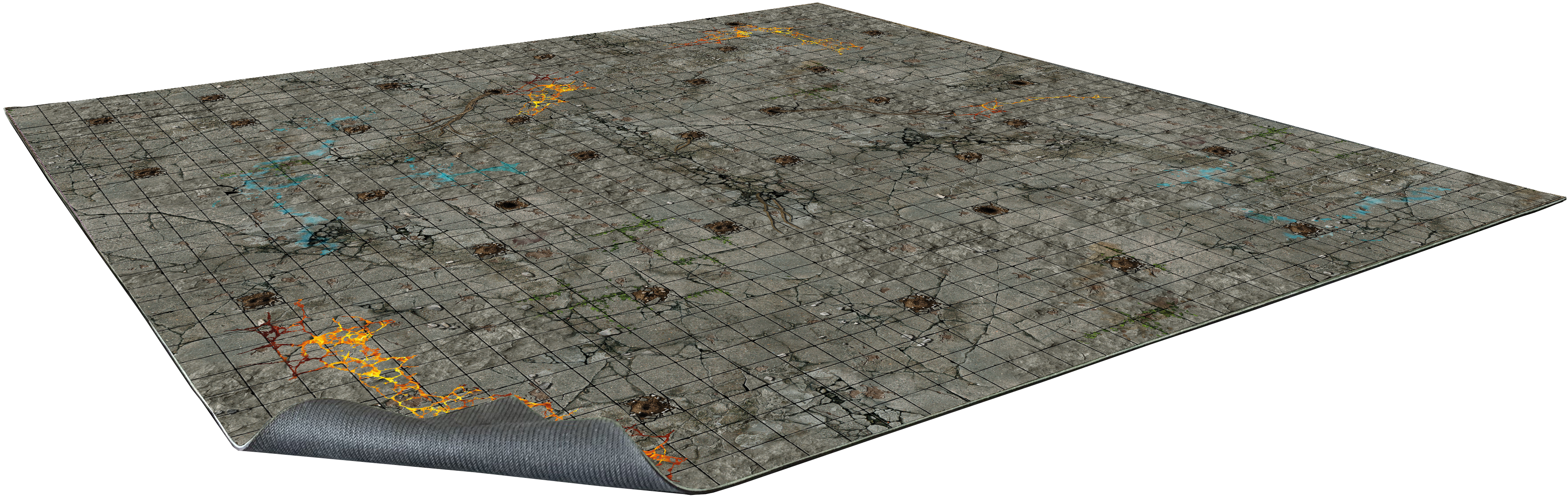 Battle Systems: Dungeon Gaming Mat 90x90cm Grid Battle Systems: Dungeon Gaming Mat 90x90cm Grid