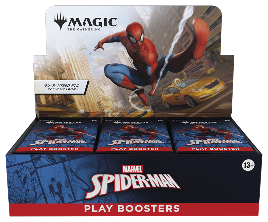 Magic CCG: Marvel's Spider-Man Play Booster Display