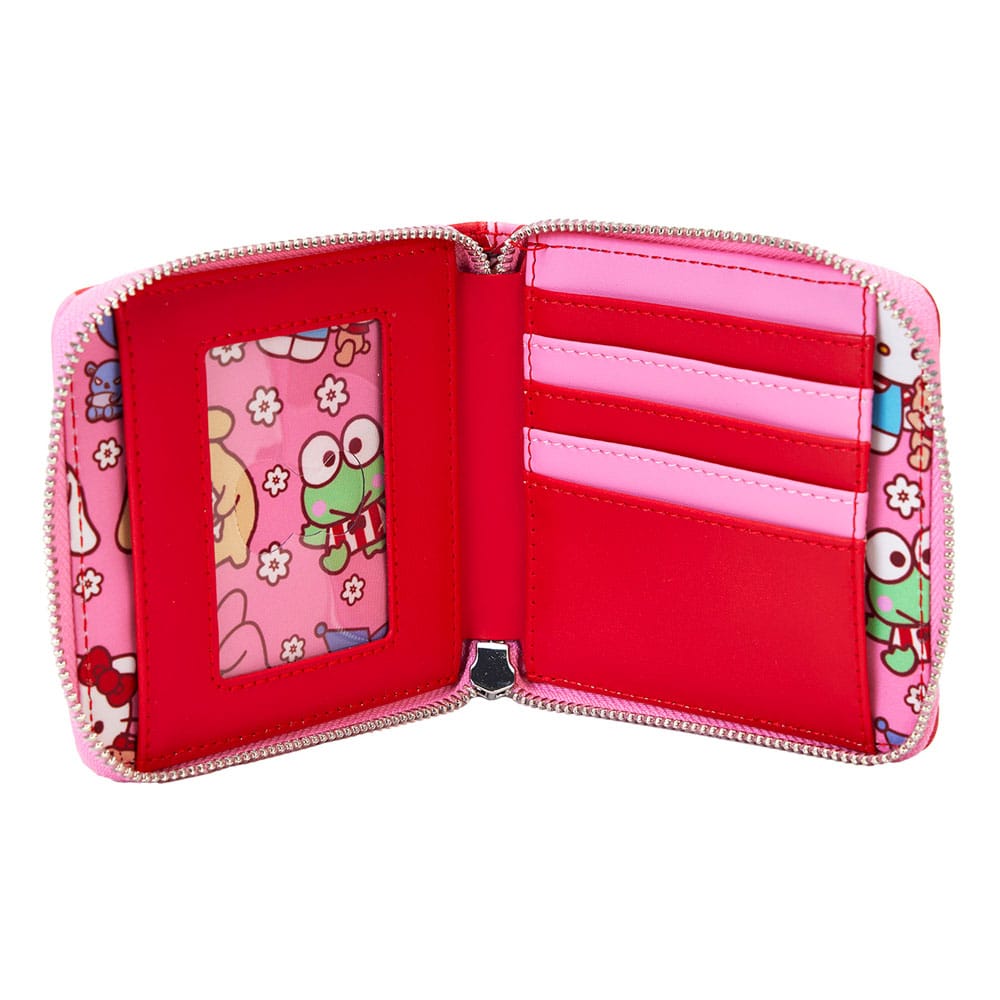 Hello Kitty: Geldbeutel Hello Kitty & Friends rot