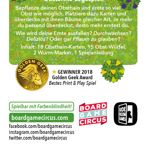 Obsthain - Ein Solo-Spiel Obsthain - Ein Solo-Spiel