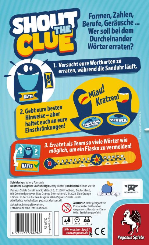 Brettspiel, Wortspiel, Teamspiel, bunt, Cartoonfigur