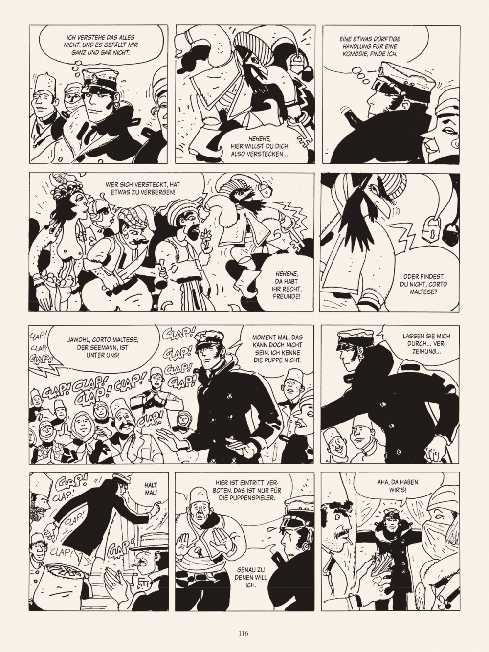 Corto Maltese Bd.8: Das Goldene Haus von Samarkand (s/w)