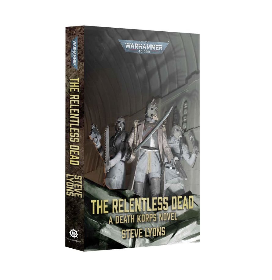 Warhammer 40K Novel: The Relentless Dead Rüstung, Staffel, Waffen, Buchumschlag, The Relentless Dead