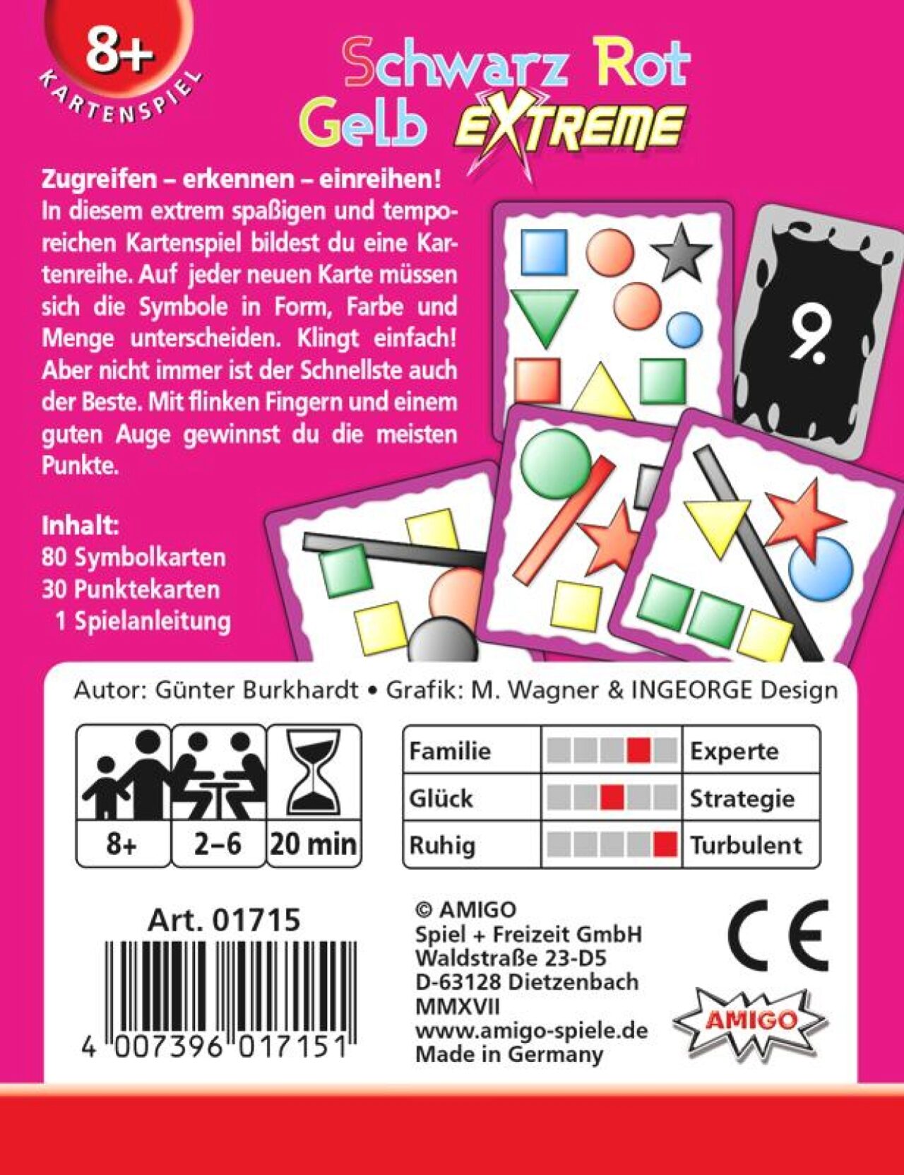 Schwarz Rot Gelb Extreme