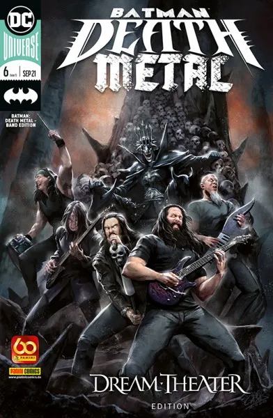 Batman Death Metal #6 Dream Theater Band Edition