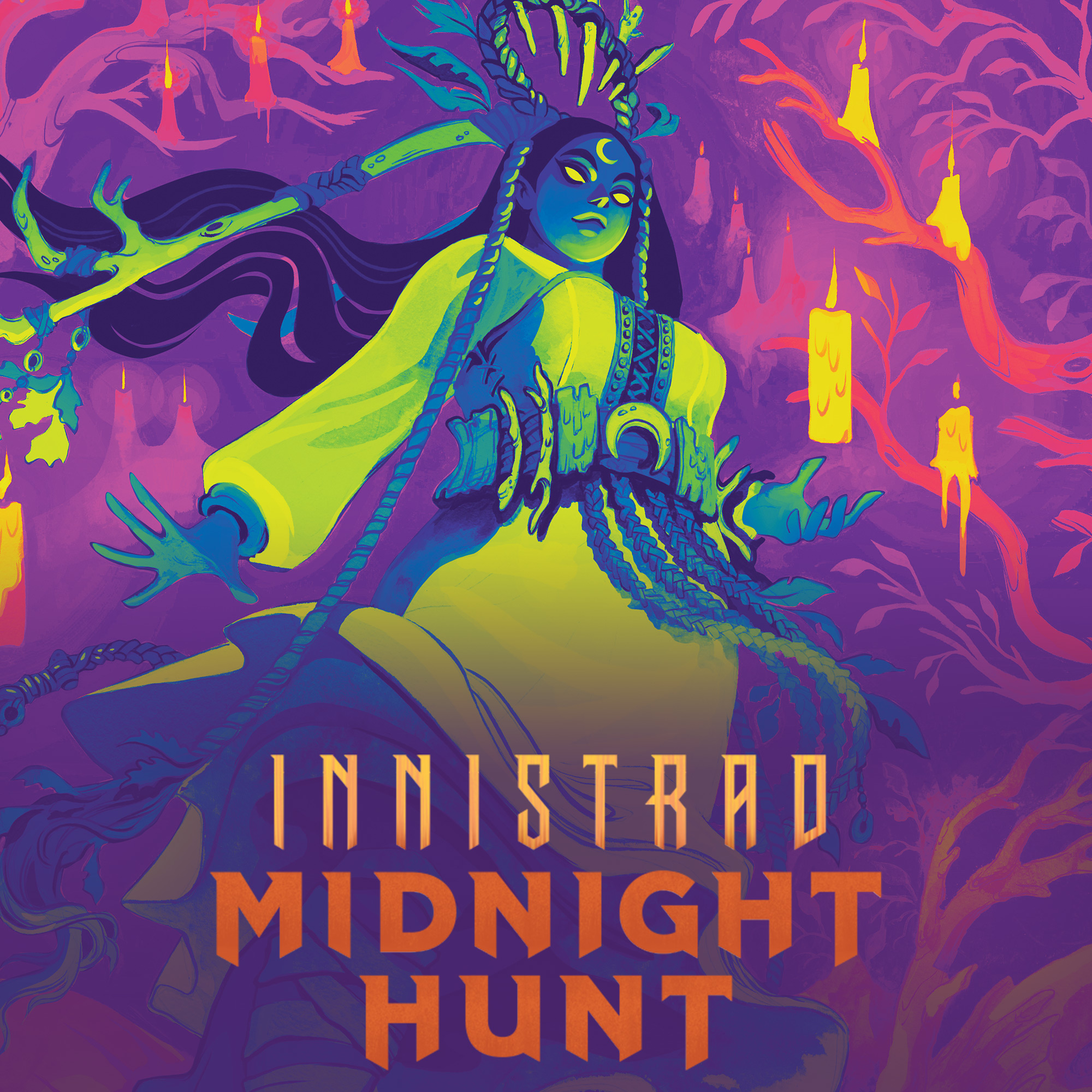 Magic CCG: Innistrad Midnight Hunt Collector Booster Pack Magic CCG: Innistrad Midnight Hunt Collector Booster Pack
