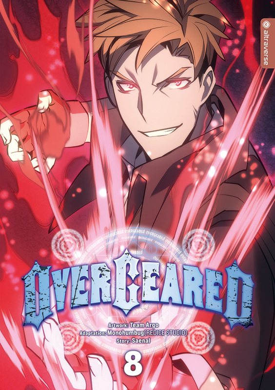 anime, männlicher-protagonist, rote-energie, handschuh, nummer-8