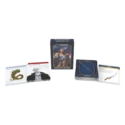 Stichkarten, Karten-Set, Würfel-Set, Cosmere, Javelin