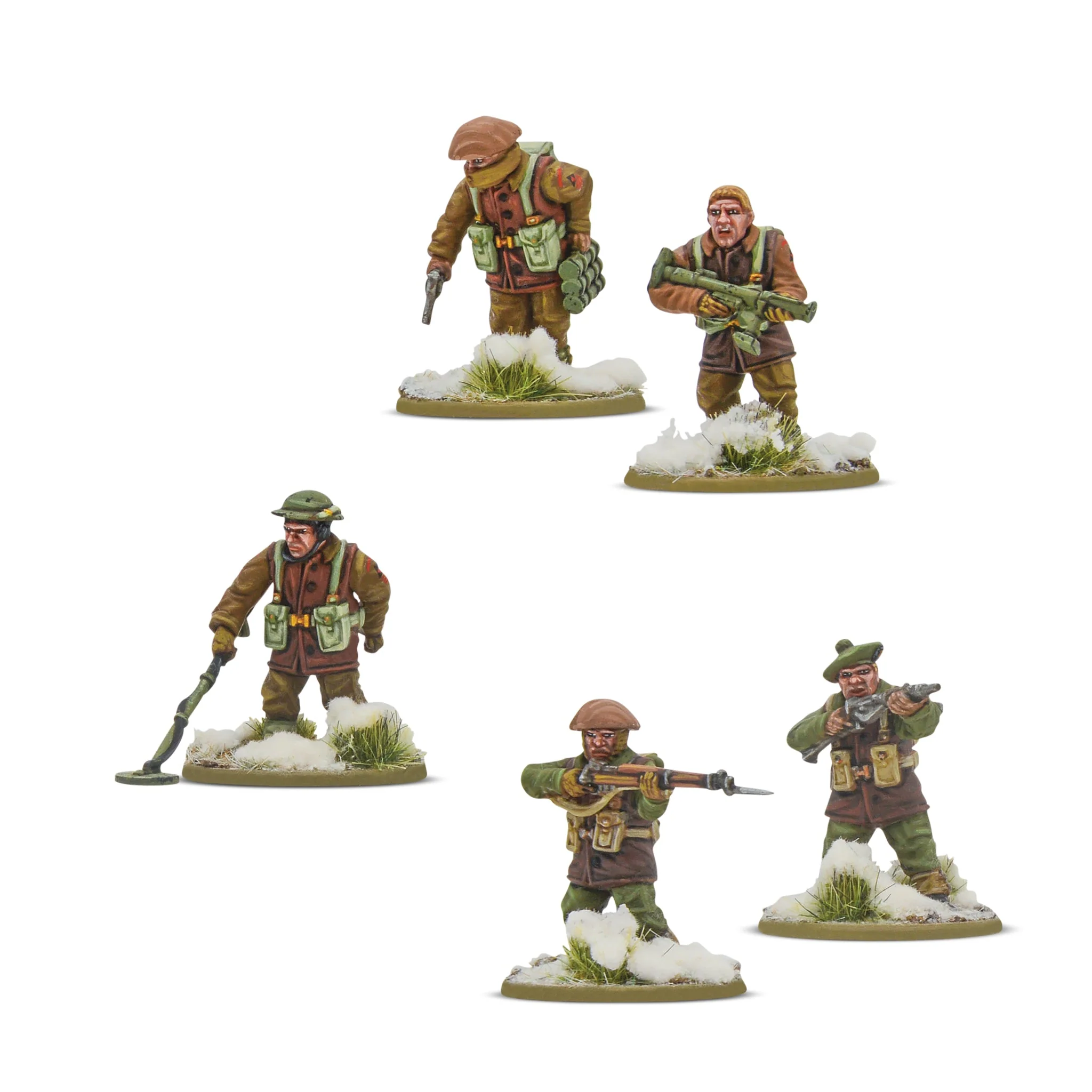 Bolt Action: British & Canadian - Infantry (winter) platoon Bolt Action: British & Canadian - Infantry (winter) platoon