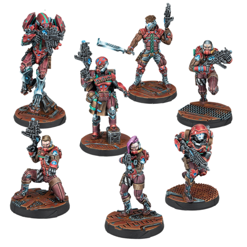 SciFi, Miniaturen, Spieleminiaturen, Soldaten, Gegner