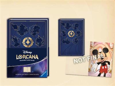 Lorcana Notizbuch Text