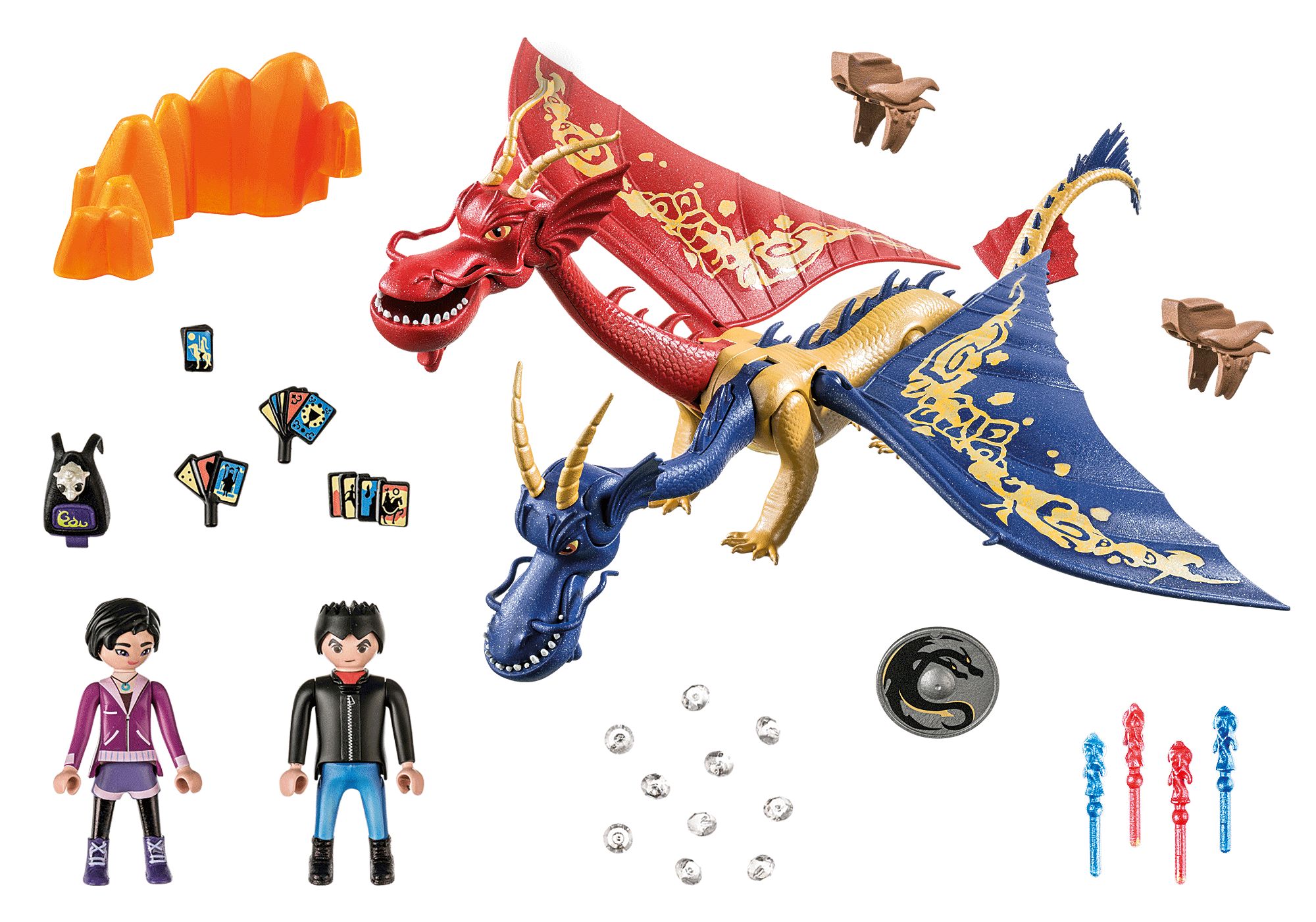 Playmobil: Dragons - Nine Realms Wu & Wei mit Jun