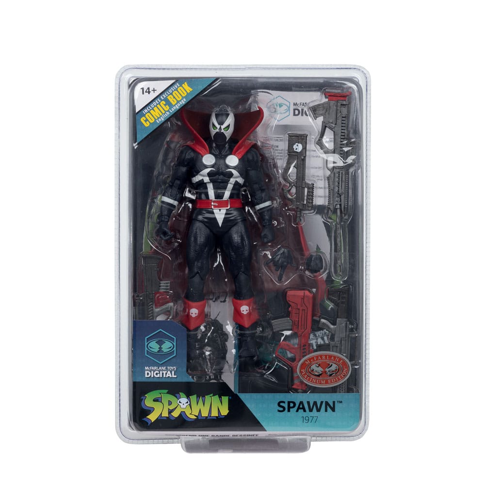 Spawn AF: Spawn Page Punchers Red & Black Chase Red Platinum Edition 18cm Spawn AF: Spawn Page Punchers Red & Black Chase Red Platinum Edition 18cm