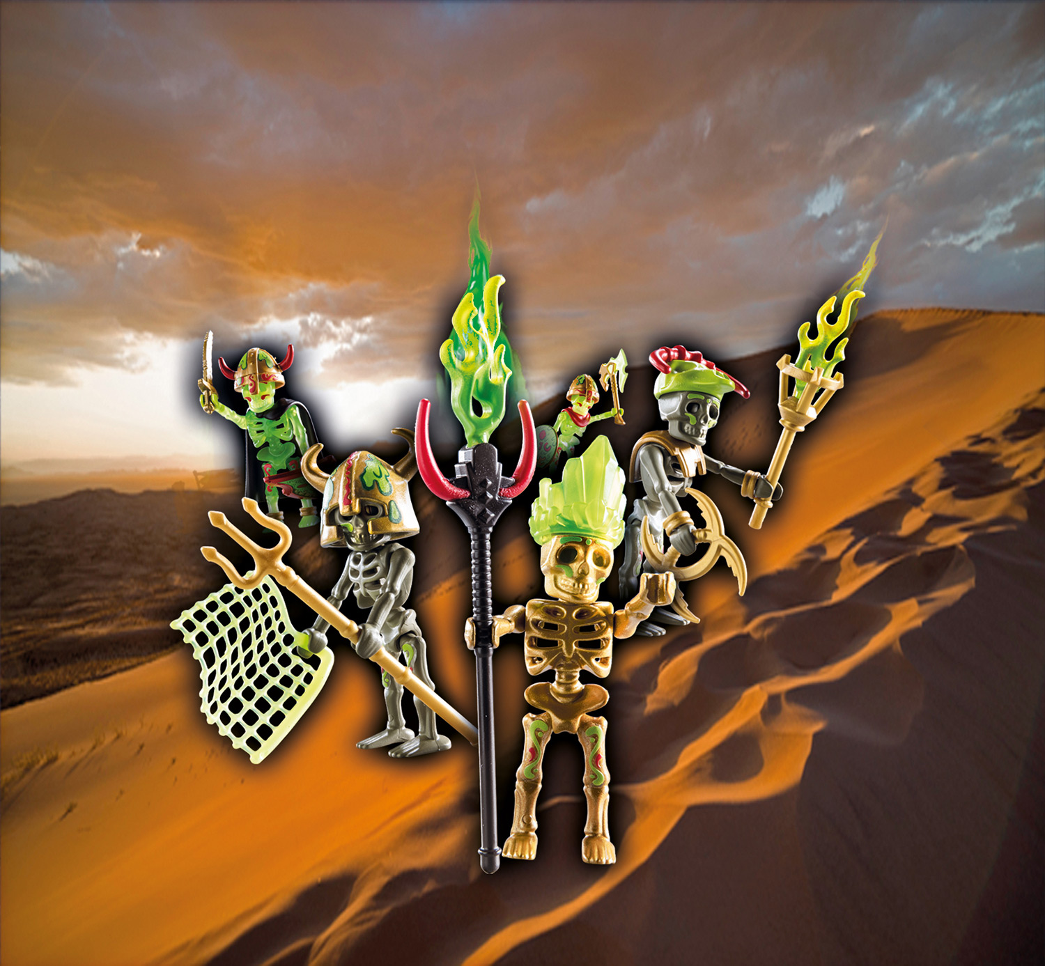 Playmobil: Novelmore - Skeleton Surprise Box Sal'ahari Sands Skelettarmee (Series 1)
