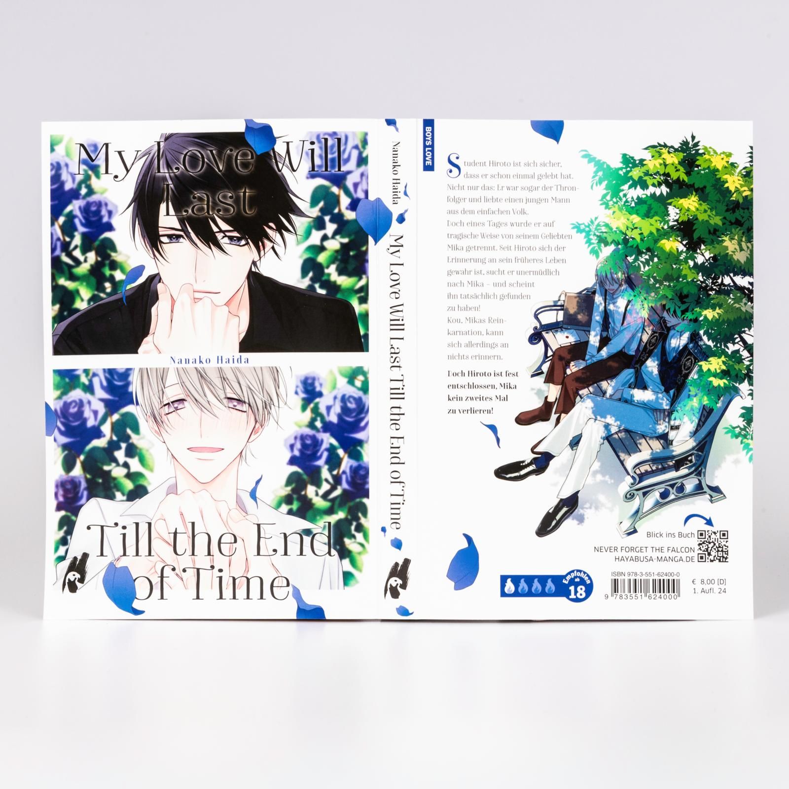 Manga, Cover art, Hardcover, Illustration, Blue flowers