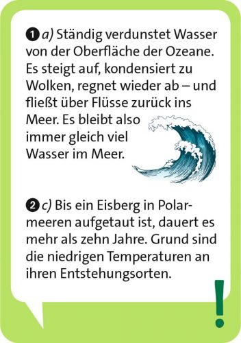 Pocket Quiz Junior: Natur Werbung, Plakat, Draußen, Meer, Text