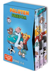 Paluten-Freedom-Schuber 2 (Band 4-6) Kinderbriefkasten, Stempel Freizeit, Band 4-6, Cartoon Figuren, Gesellschaftsspiel
