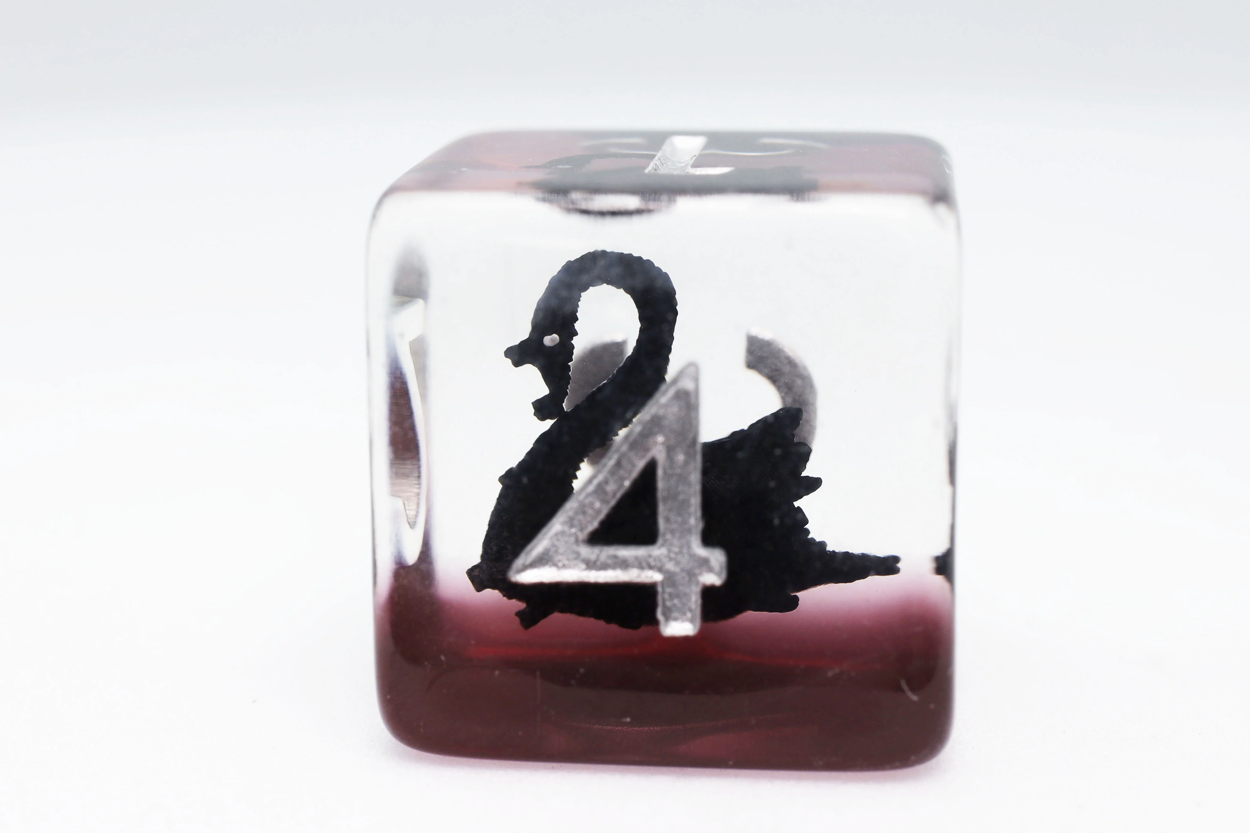 Polyhedral Dice Set: Black Swan (7) Polyhedral Dice Set: Black Swan (7)