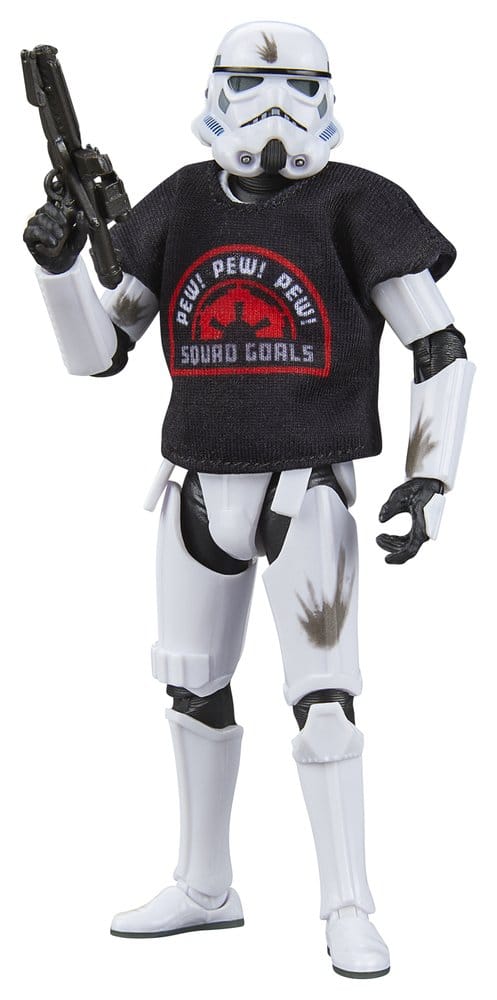 Stormtrooper, Figure, Toy, Black Shirt, Mask