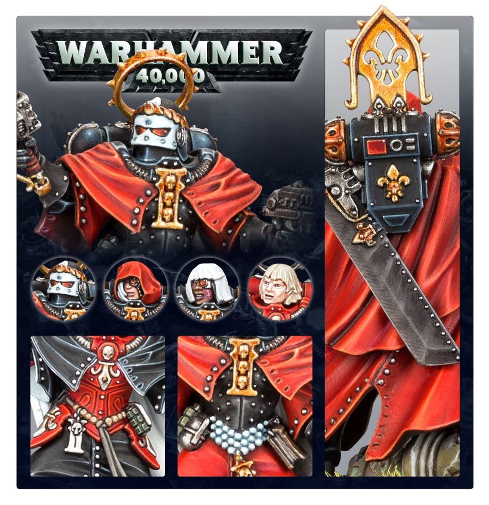 Warhammer 40K: Adepta Sororitas - Canoness Warhammer 40K: Adepta Sororitas - Canoness