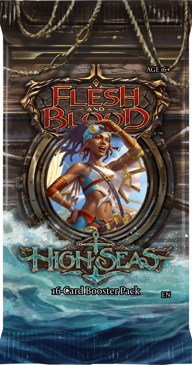 Flesh & Blood TCG: High Seas Boosterpack Flesh & Blood TCG: High Seas Boosterpack
