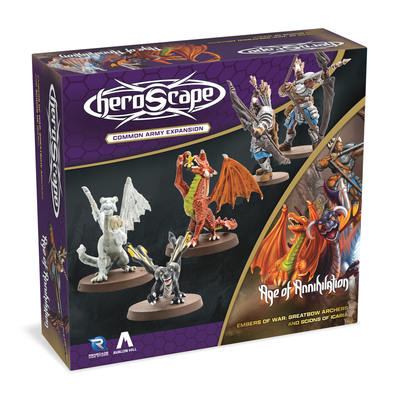 HeroScape: Greatbow Archers & Scions of Icaria Army Expansion