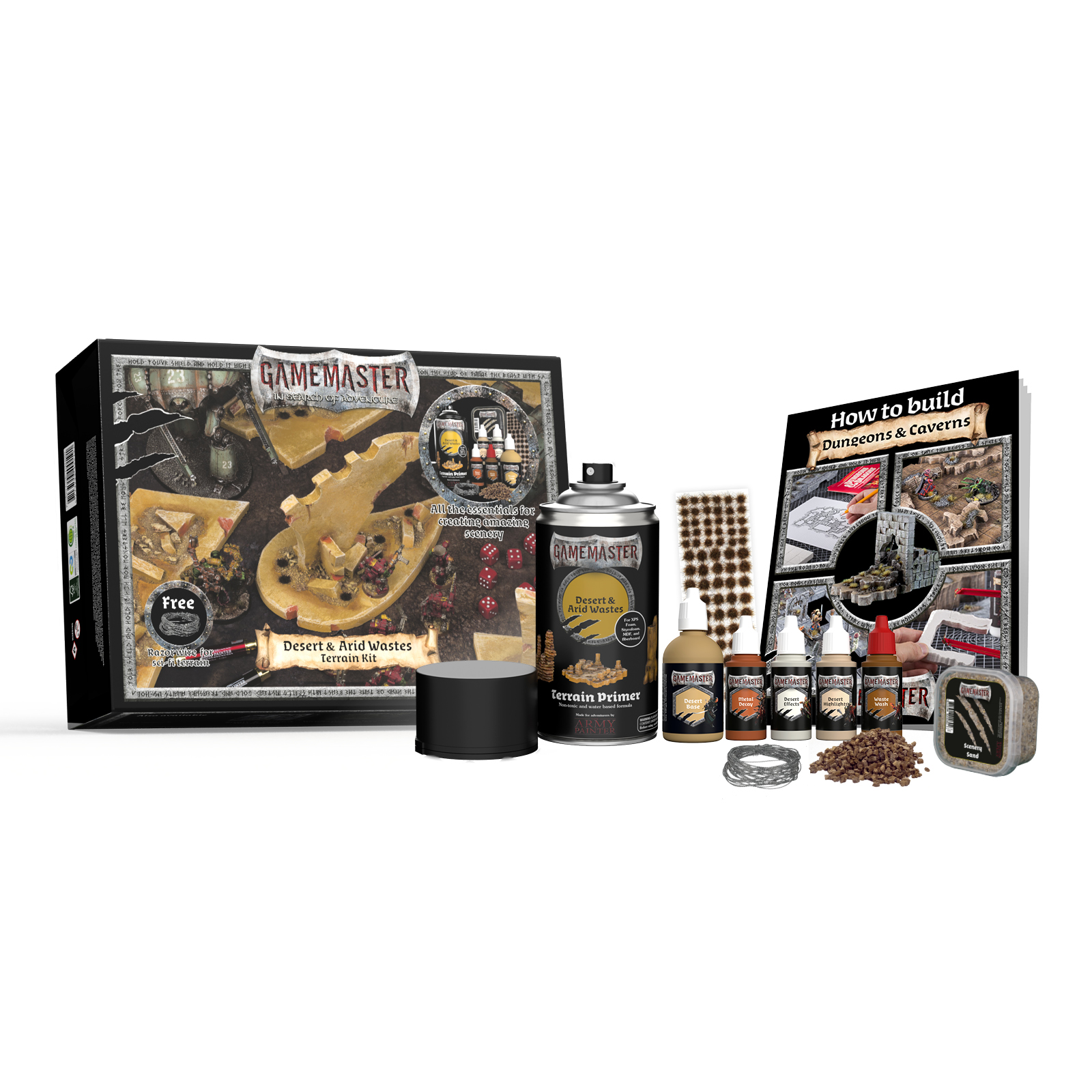 Army Painter: Gamemaster - Desert & Arid Wastes Terain Kit