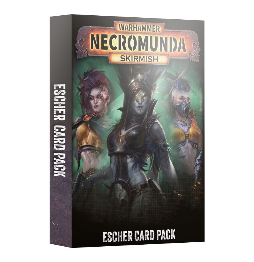 kartenspiel, warhammer, necromunda, skirmish, eschers
