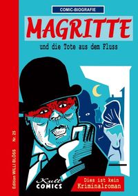 Comic, Magritte, Halter, Beutel, Mundschutz